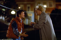Michael J. Fox and Christopher Lloyd in "Back to the Future."