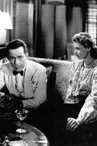 Humphrey Bogart and Ingrid Bergman in "Casablanca."