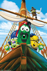 A scene from "The Pirates Who Don't Do Anything: A VeggieTales Movie."