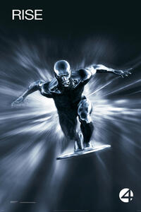 Poster art for "Fantastic Four: Rise of the Silver Surfer."
