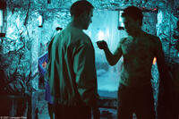 Dr. Sweet (Brían O'Byrne) and Peter Evans (Michael Shannon) in "Bug."