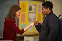 Hilary Swank and Jason Finn in "Freedom Writers."