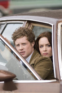 Ashton Holmes and Emily Blunt in "Wind Chill."
