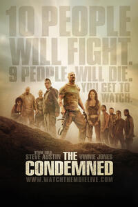 Poster art for "The Condemned."