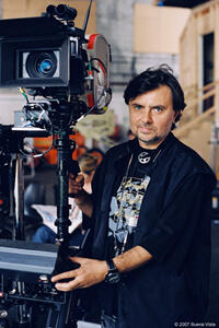 Director Gabor Csupo on the set of "Bridge to Terabithia."