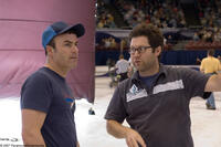 Directors Will Speck and Josh Gordon on the set of "Blades of Glory."