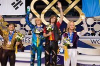 Jon Heder and Will Ferrell in "Blades of Glory."