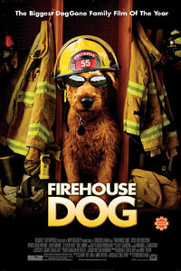 Poster art for "Firehouse Dog."