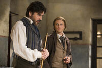Alfred Molina and Michael Pitt in "Silk."