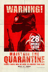 Poster art for "28 Weeks Later."