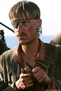 Mackenzie Crook in "Pirates of the Caribbean: At World's End."