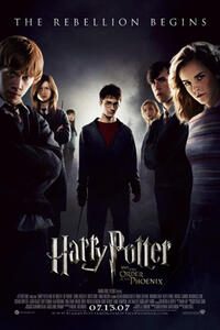 Poster art for "Harry Potter and the Order of the Phoenix."
