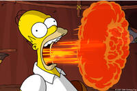 Homer Simpson’s personal odyssey of redemption has some fiery consequences in "The Simpsons Movie."