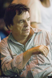 Director Neil Jordan on the set of "The Brave One."