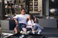 The Rock and Madison Pettis in "The Game Plan."