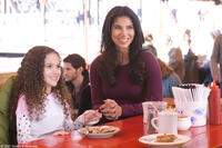 Madison Pettis and Roselyn Sanchez in "The Game Plan."