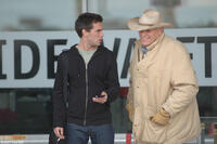 Drew Fuller as Jason Stewart and Brian Dennehy as Gus in "The Ultimate Gift." 