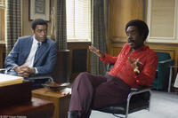Chiwetel Ejiofor and Don Cheadle in "Talk to Me."