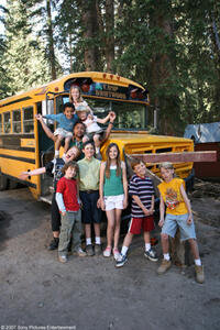 Spencir Bridges, Telise Galanis, Zachary Allen, Tyger Rawlings, Taggart Hurtubise, Dallin Boyce, Molly Jepson and Cuba Gooding Jr. in "Daddy Day Camp."
