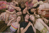 Top Martin, Evan Rachel Wood, Halley Wegryn Gross, Dana Fuchs, Kiva Dawson and Jim Sturgess in "Across the Universe."