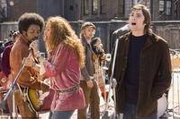 Martin Luther, Dana Fuchs, Joe Anderson and Jim Sturgess in "Across the Universe."