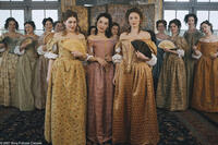 Ladies in waiting of the court of Celimene in "Molière."