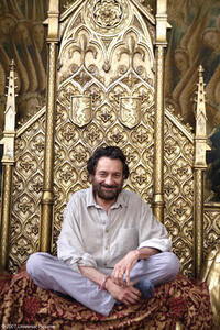 On the set of  "Elizabeth: The Golden Age."