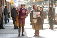 James Marsden and Timothy Spall in "Enchanted."