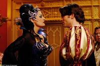 Susan Sarandon and James Marsden in "Enchanted."