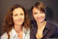 Directors Nadia Conners and Leila Conners Petersen on the set of "The 11th Hour."