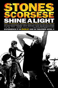 Poster art for "Shine a Light: The IMAX Experience."