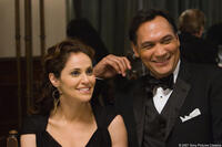 Amy Brenneman and Jimmy Smits in "The Jane Austen Book Club."