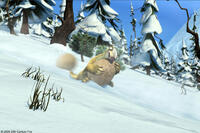 Scrat (voice of Chris Wedge) in "Ice Age: Dawn of the Dinosaurs."