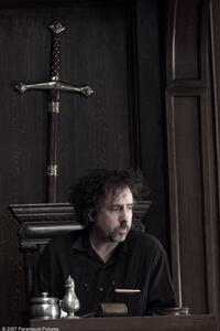 Tim Burton, director of  "Sweeney Todd: The Demon Barber of Fleet Street."