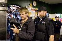 On the set of "Alien vs. Predator: Requiem."