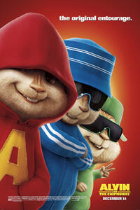 Poster art for "Alvin and the Chipmunks."