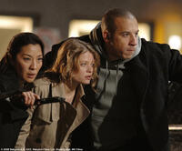 Sister Rebeka (Michelle Yeoh, left), Aurora (Melanie Thierry) and Toorop (Vin Diesel) in "Babylon A.D."