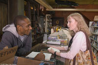 Mos Def and Mia Farrow in "Be Kind Rewind."