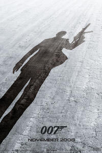 Poster art for "Quantum of Solace."
