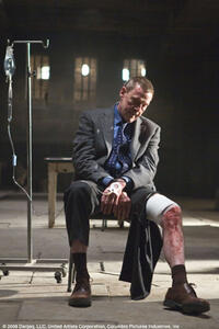 Mr. White (Jesper Christensen) awaits interrogation at the Mi6 safe house in Sienna, Italy in "Quantum Solace."