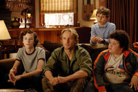 Wade (Nate Hartley), Drillbit Taylor (Owen Wilson), Emmit (David Dorfman) and Ryan (Troy Gentile) in "Drillbit Taylor."