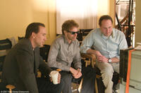Nicolas Cage, producer Jerry Bruckheimer and director Jon Turteltaub on the set of "National Treasure: Book of Secrets."