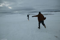 A scene from the film "The Last Winter."
