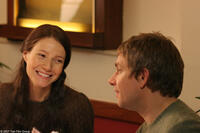 Gwyneth Paltrow and Martin Freeman in "The Good Night."