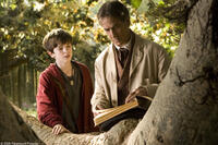 Freddie Highmore and David Strathairn in "The Spiderwick Chronicles."
