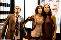 Michael Stahl-David, Lizzy Caplan and Jessica Lucas in "Cloverfield."