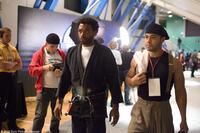 Ejiofor as Mike Terry and Jose Pablo Cantillo as Snowflake in "Redbelt."