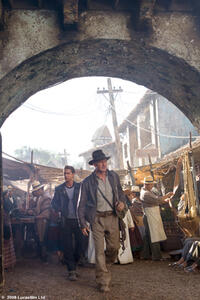 Harrison Ford is back as Indiana Jones, co-starring with Shia LaBeouf (left) in "Indiana Jones and the Kingdom of the Crystal Skull."