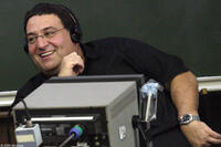 Director Noam Murro on the set of "Smart People."