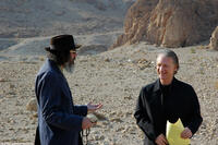 On the set of "Religulous."